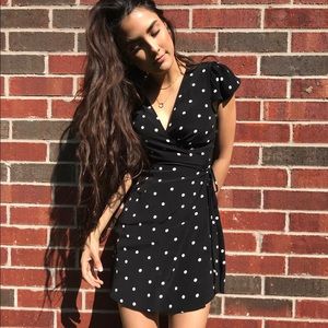 Black Polka-Dot dress